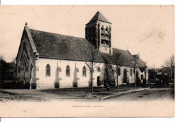 Carte Postale Ancienne Osny - L'Eglise - Osny