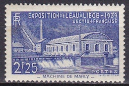 FR1036 - FRANCE – 1939 – INTERNATIONAL WATER EXHIBITION - Y&T # 430 MNH 36 € - Ongebruikt