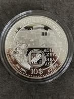 10 DOLLARS ARGENT 2012 1 OZ BIG SILVER 999 / ILES COOK / LES GRECQUES ANCIENS /ELISABETH II - Cook Islands