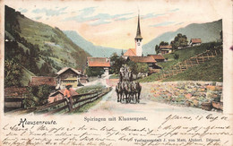 Klausenroute Spiringen Mit Klausenpost - 1902 - Spiringen