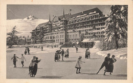 Suvretta-Haus Bei St. Moritz - Sport D'hiver - Schlittschuhlaufen  Schlittschuhläufer   Wintersport  Eislaufbahn - Sankt Moritz