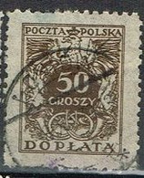 POL 147 - POLOGNE Taxe N° 75 Obl. - Postage Due