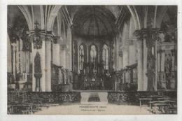 Hondschoote (59) : L'intéieur De L'église En 1917 PF. - Hondshoote