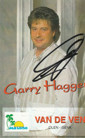 Garry Hagger  -  2  Scans    - Was In Gekleefd - Autographs