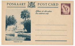 RSA - Carte Postale (entier) 1 1/2d Namutomi Fort - Autres & Non Classés