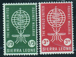 SIERRA LEONE - Lutte Contre Le Paludisme, Moustiques - N° 211-212 - 1962 - MNH - Sierra Leone (1961-...)