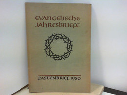 Evangelische Jahresbriefe - Fastenbrief 1950 - 2. Heft - Autres & Non Classés