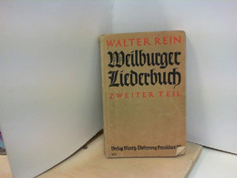 Weilburger Liederbuch Zweiter Teil - Musik