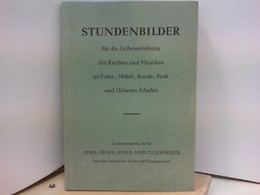 Stundenbilder Für Die Leibeserziehung Der Knaben Und Mädchen - Lessico