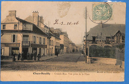 77 -  Seine Et Marne  -  Claye Souilly - Grande Rue - Vue Prise De La Place   (N7074) - Claye Souilly