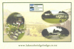 Delcampe - New Zealand:Lake Coleridge Lodge, Cafe And Bar - Cafés
