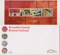 TRV - BL19A -Station Brussel-Centraal/ La Gare De Bruxelles Central - Genummerd/Numéroté - 1952-....
