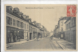 D 77  MONTEREAU FAUT YONNE.  LA GRANDE RUE - Montereau