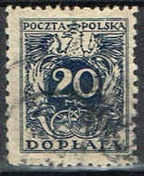 POL 151 - POLOGNE Taxe 42 Obl. - Postage Due
