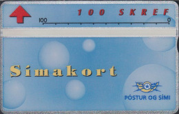 Iceland - D03A - L&G Blue Bubbles - 100 Units - 111A - Mint - Iceland