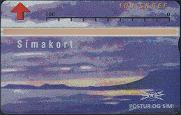 Iceland - D07 - L&G  Painting - View Of Island (2) - 100 Units - 303C - Mint - Island