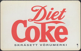 Iceland - Chip - RA-07 1995 "Simakort" - Diet Coke - 150 Skref - Islande