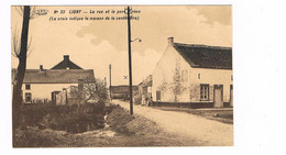 Nr 23 Ligny La Rue Et Le Pont Piraux ( Centenaire) CARTE TRES RARE FELDPOST Etat Parfait - Sombreffe