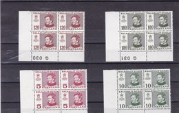 GROENLAND : Reine Margrethe : Y&T : 72**94*96** 98**blocs De 4 Timbres - Unused Stamps