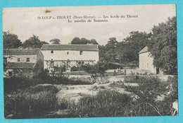 * Saint Loup S. Thouet - Saint Loup Lamaire (Dép 79 - Deux Sèvres - France) * Bords Du THouet, Moulin De Boussain - Saint Loup Lamaire