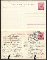 Carte Correspondance - Entier Postal - Stationery - Neuf + Obl. 2 X No. 79 - Dienst