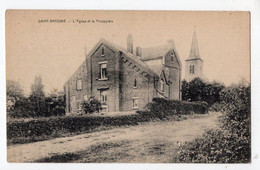 HARRE - SAINT - ANTOINE  -  L'église Et Le Presbytère - Manhay