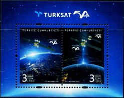 XH0167 Turkey 2021 Satellite Development S/S MNH - Nuovi