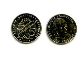Pièce De Monnaies Voltaire 5 Francs - Sammlungen