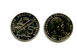 Pièce De Monnaies Voltaire 5 Francs - Colecciones