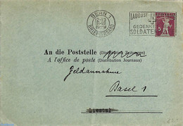 Switzerland 1929 Envelope 5r (folded), Used Postal Stationary - Covers & Documents