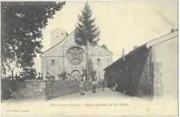 MONT-SAINT-MARTIN  --  Eglise Romane Du XI° Siècle - Mont Saint Martin