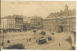 - 1618 -    LIEGE  Palais De Justice ( 5 Trams !!!!) - Lüttich