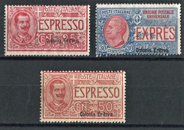 ERITREA 1907-21 ESPRESSI SOP.TI ** MNH - Eritrea