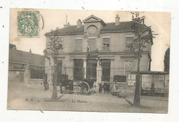 Cp ,92 , GENNEVILLIERS, La Mairie , Voyagée , Attelage - Gennevilliers