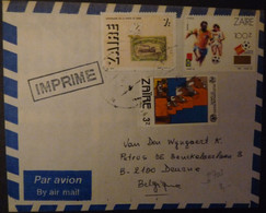 ZAÏRE : 1990 : N° 1413A Imprimé Par Erreur Sur Lettre Avec 1307 Et 1130   --CAT.:??€ Rareté - Used Stamps