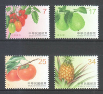 Taiwan 2016 S#4313-4316 Fruits MNH Food Fruit - Unused Stamps