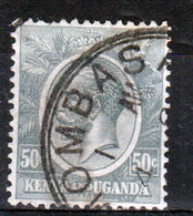 Kenya And Uganda 1922 King George V 50c In Fine Used Condition. - Kenya & Oeganda