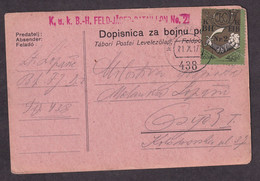 Bosnia&Herzegovina/Austria - Military Stationery Sent From Military Mail 438 By Member Of Bosnia And Herzegovina FELD-JÄ - Cartas & Documentos