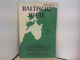 Baltische Hefte - 6. Jahrgang / Heft 1 - Sonstige & Ohne Zuordnung