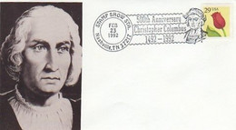 United States & FDC Colombus Expedition, Discover America, Nashville 1992 (743059) - 1991-2000