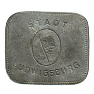 ALLEMAGNE - LUDWIGSBURG - 50.1 - Monnaie De Nécessité - 50 Pfennig 1917 - Monétaires/De Nécessité