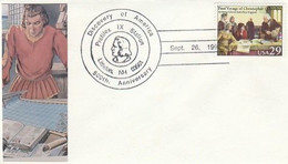 United States & FDC Colombus Expedition, Discover Of New World, PROFILEX, Littleton 1992 (15559) - 1981-1990