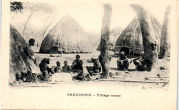 FREETOWN - Village Scene - Sierra Leone