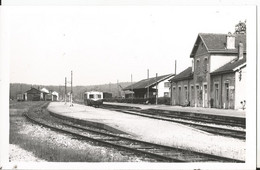 Photo - Thème Chemin De Fer - Rambervillers - Vosges  - Vers 1960 - Automotrice - Eisenbahnen