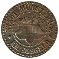 ALLEMAGNE - MÜNSTER - 25.1 - Monnaie De Nécessité - 25 Pfennig 1918 - Notgeld