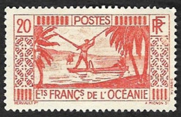 OCEANIE  1939-49  -  Y&T  91  - Pêcheur  -  Nsg - Neufs