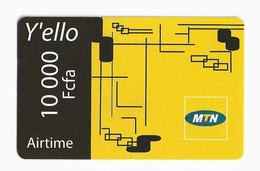 CAMEROUN PREPAYEE MTN Y'ELLO AIRTIME 10 000 FCFA - Cameroon