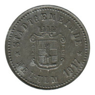 ALLEMAGNE - NEUS-ULM - 10.1 - Monnaie De Nécessité - 10 Pfennig  1917 - Noodgeld