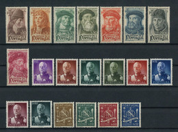 1945 Portugal Complete Year MNH Stamps. Année Compléte Timbres Neuf Sans Charnière. Ano Completo Novo Sem Charneira. - Volledig Jaar