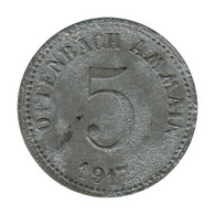 ALLEMAGNE - OFFENBACH - 05.2 - Monnaie De Nécessité - 5 Pfennig 1917 - Monedas/ De Necesidad